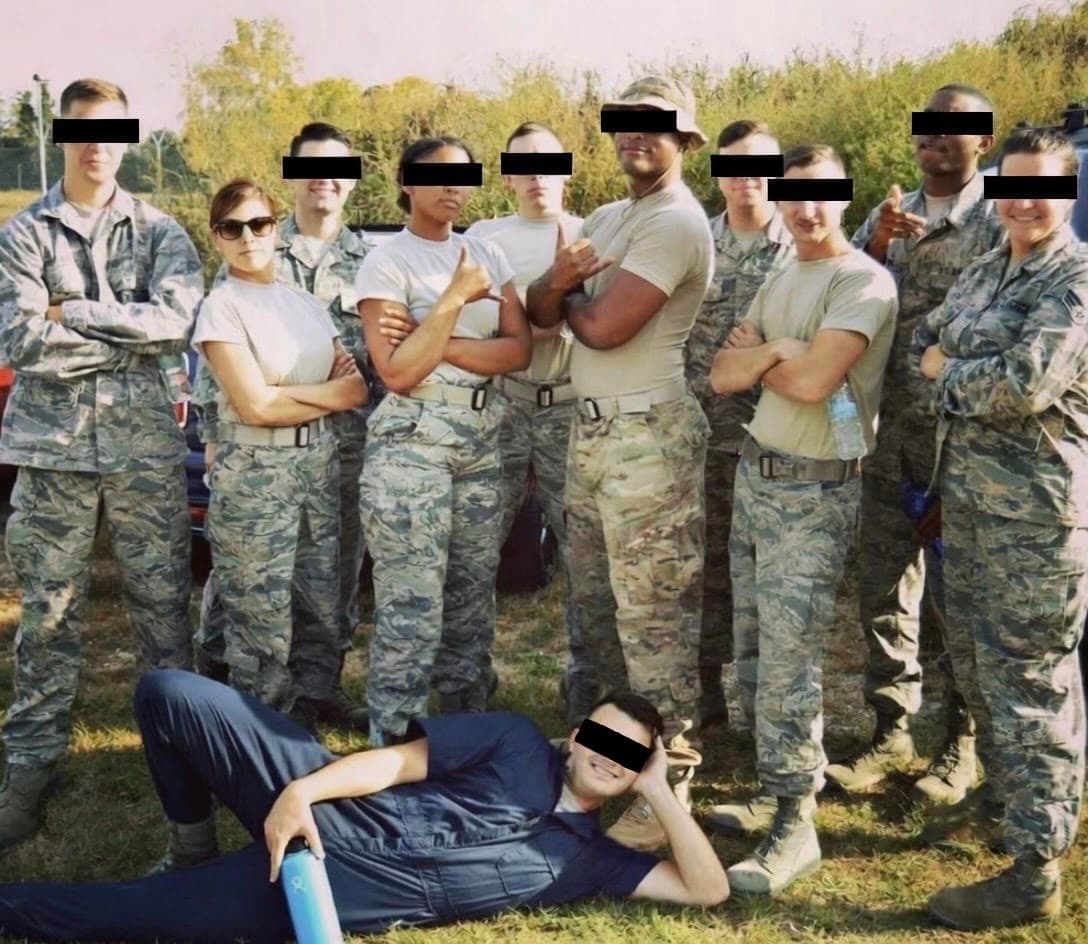 Valor Legacies founder Andrea Golden during her military service